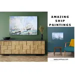 AF03S The Channel fleet in heavy weather - Canvas Print af03s-the-channel-fleet-in-heavy-weather-canvas-print-l13 (1).jpg